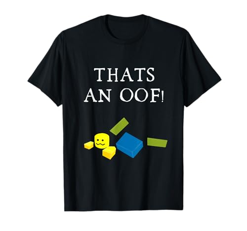 Lustiges Mädchen oder Junge Gamer Blox Design Video oder PC Gaming Oof T-Shirt von Oof brand