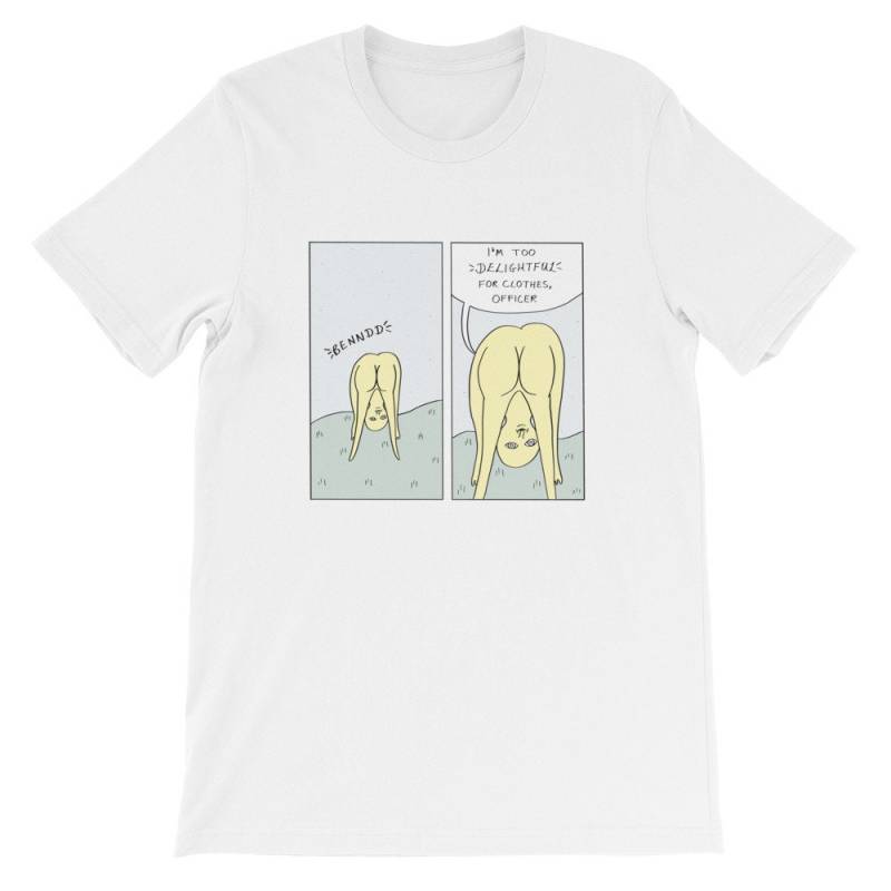 Auch Reizvolle Für Kleidung - Kurzarm-Unisex T-Shirt Auch Reizvolle Für Kleidung - Kurzarm-Unisex T-Shirt von OogazoidLibrary