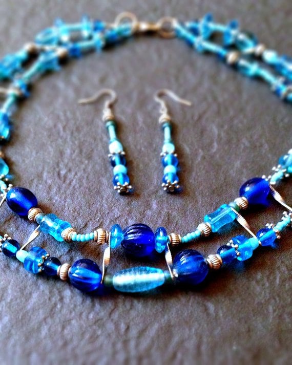 Glashalsband Set Glashalsband Set von OohShinyJewelryCo