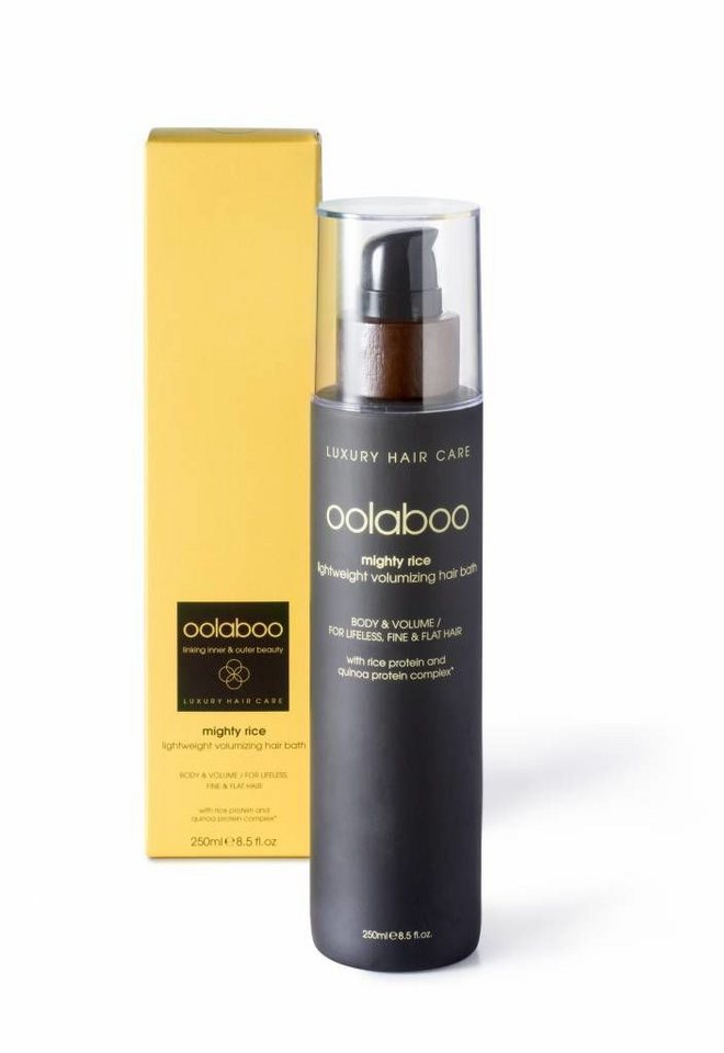Oolaboo Haarshampoo Oolaboo Mighty Rice Lightweight Volumizing Hair Bath 250ml von Oolaboo