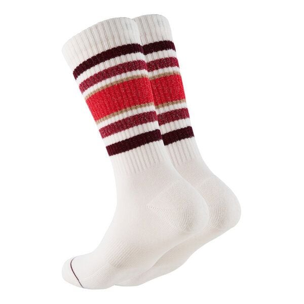 Socken "Ooley Sporty Glitter" aus Biobaumwolle made in Italy von Ooley