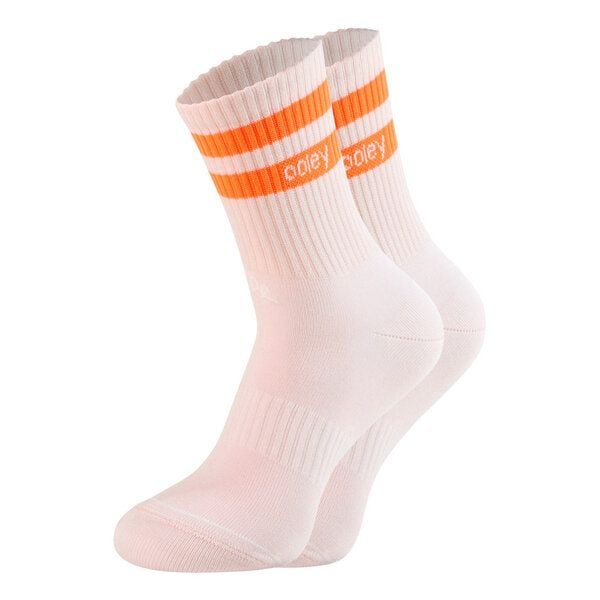 Socken "Ooley Streetmood Light Neon" aus Biobaumwolle made in Italy von Ooley