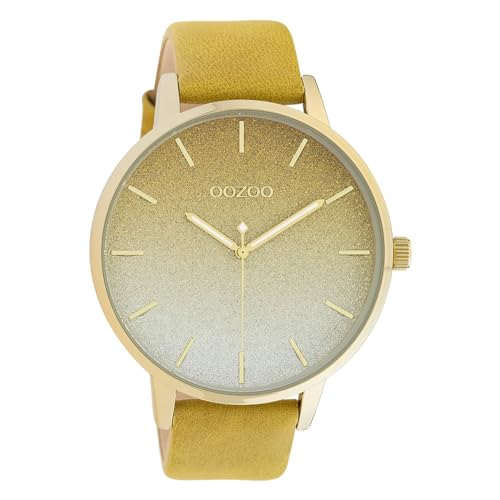 Oozoo Timepieces Damen Uhr - Armbanduhr Damen mit 20mm Lederarmband - Analog Damenuhr in rund C10833 von Oozoo
