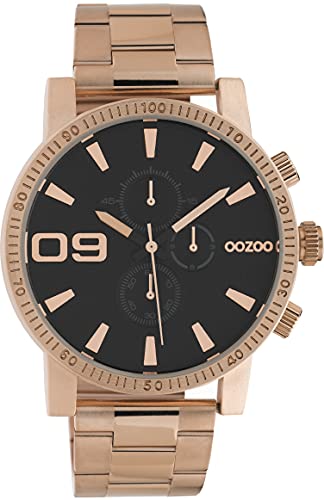 OOZOO Timepieces Herren Uhr - Armbanduhr Herren mit Edelstahl Gliederband | Hochwertige Uhr für Männer - Edle Analog Herrenuhr in rund C10708 OOZOO Timepieces Herren Uhr - Armbanduhr Herren mit Edelstahl Gliederband | Hochwertige Uhr für Männer - Edle Analog Herrenuhr in rund C10708 von Oozoo