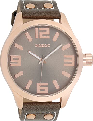 Oozoo Heren/Dames Horloge-C1108 Bruin (51mm) von Oozoo