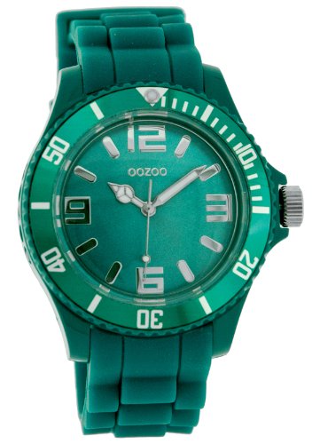 Oozoo Damen-Armbanduhr Analog Silikon C4351 Aquamarine von Oozoo