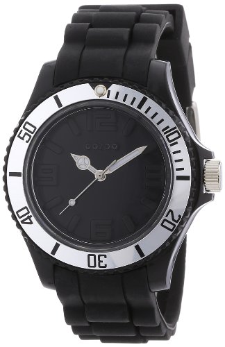 Oozoo Damen-Armbanduhr Analog Silikon C4353 Black/Black von Oozoo