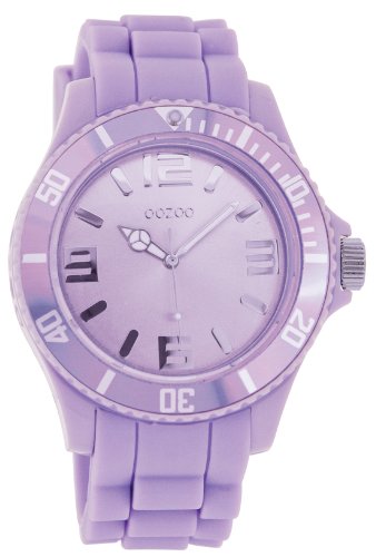 Oozoo Damen-Armbanduhr Analog Silikon C4365 Pastel lila von Oozoo