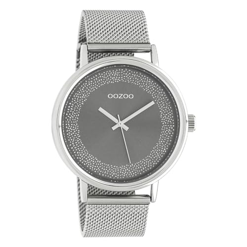 Oozoo Damen Armbanduhr Timepieces Analog Metall Silber UOC10625 Analoguhr von Oozoo