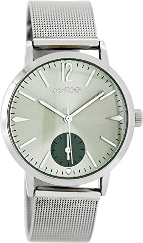 Oozoo Damen Chronograph Quarz Uhr mit Edelstahl Armband C8616 Oozoo Damen Chronograph Quarz Uhr mit Edelstahl Armband C8616 von Oozoo