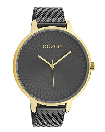Oozoo Damenuhr mit Edelstahl Milanaiseband und Mandala Zifferblatt Goldfarben/Gunmetal 48 MM C10554 Oozoo Damenuhr mit Edelstahl Milanaiseband und Mandala Zifferblatt Goldfarben/Gunmetal 48 MM C10554 von Oozoo