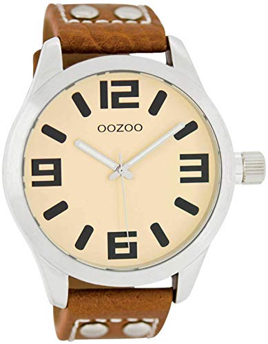 Oozoo Heren/Dames Horloge-C1052 Cognac (46mm) von Oozoo