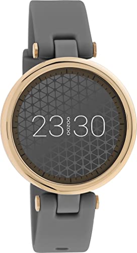 Oozoo Q4 Smartwatch Unisex Fitnessuhr 39mm mit 16mm Silikonarmband für Damen und Herren | Fitness Armbanduhr mit Schrittzähler | Fitnesstracker Sportuhr für iOS & Android von Oozoo