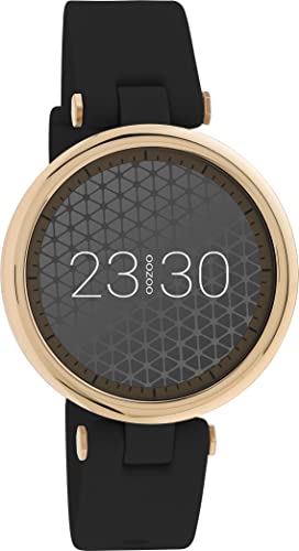 Oozoo Q4 Smartwatch Unisex Fitnessuhr 39mm mit 16mm Silikonarmband für Damen und Herren | Fitness Armbanduhr mit Schrittzähler | Fitnesstracker Sportuhr für iOS & Android von Oozoo