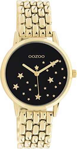 Oozoo Timepieces Damen Uhr - Armbanduhr Damen mit 16mm breites Metallarmband | Hochwertige Uhr für Frauen - Edle Analog Damenuhr in rund C11029 Oozoo Timepieces Damen Uhr - Armbanduhr Damen mit 16mm breites Metallarmband | Hochwertige Uhr für Frauen - Edle Analog Damenuhr in rund C11029 von Oozoo