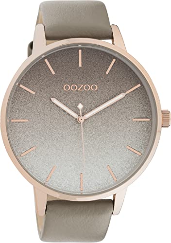 Oozoo Timepieces Damen Uhr - Armbanduhr Damen mit 20mm Lederarmband - Analog Damenuhr in rund C10832 von Oozoo