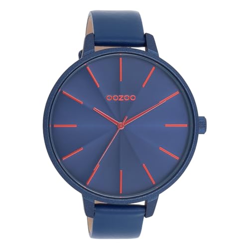 Oozoo Timepieces Damen Uhr | Armbanduhr Damen mit Lederarmband | Hochwertige Uhr für Frauen | Edle Analog Damenuhr in rund C11252 von Oozoo