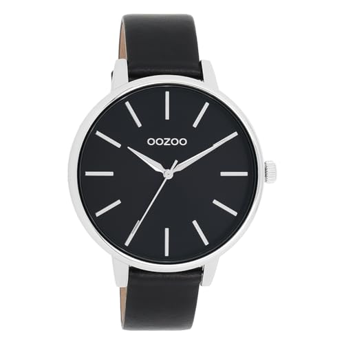 Oozoo Timepieces Damen Uhr | Armbanduhr Damen mit Lederarmband | Hochwertige Uhr für Frauen | Edle Analog Damenuhr in rund C11293 von Oozoo