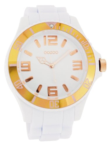 Oozoo Unisex-Armbanduhr Silicone Collection Analog Silikon Mehrfarbig C4161 von Oozoo