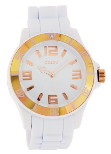 Oozoo Unisex-Armbanduhr Silicone Collection Analog Silikon Mehrfarbig C4171 von Oozoo