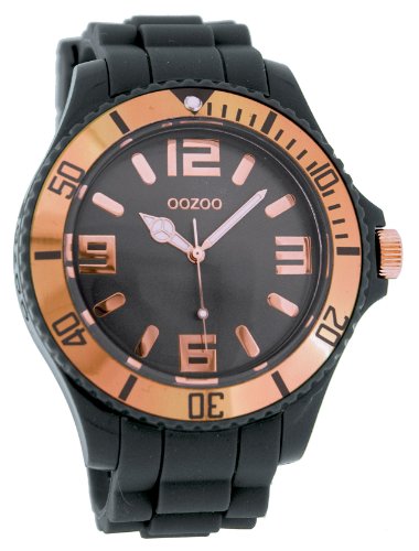 Oozoo Unisex-Armbanduhr Silicone Collection Analog Silikon Mehrfarbig C4284 von Oozoo