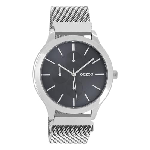 Oozoo Unisex Armbanduhr Timepieces Analog Metall Silber UOC10686 Analoguhr Oozoo Unisex Armbanduhr Timepieces Analog Metall Silber UOC10686 Analoguhr von Oozoo