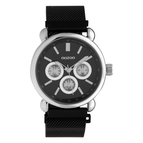 Oozoo Unisex Armbanduhr Timepieces Analog Metall schwarz UOC10696 Analoguhr Oozoo Unisex Armbanduhr Timepieces Analog Metall schwarz UOC10696 Analoguhr von Oozoo