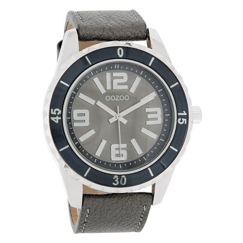 Oozoo Unisex Armbanduhr Vintage Series Analog Leder Taupe grau UOC4273A Analoguhr Oozoo Unisex Armbanduhr Vintage Series Analog Leder Taupe grau UOC4273A Analoguhr von Oozoo