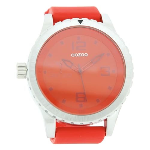 Oozoo Unisex Armbanduhr Vintage Series Analog Leder orange UOC3670A Analoguhr von Oozoo