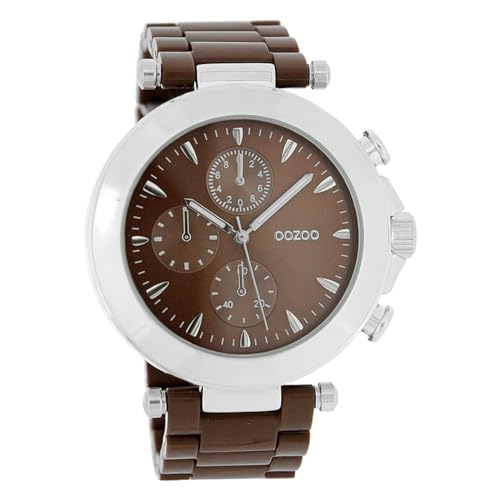 Oozoo Unisex Armbanduhr Vintage Series Analog Metall braun UOC3862A Analoguhr von Oozoo