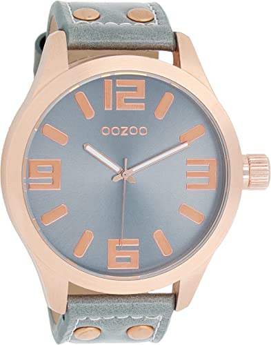 Oozoo Heren/Dames Horloge-C1104 grijs (51mm) von Oozoo