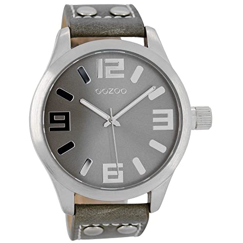 Oozoo Heren/Dames Horloge-C1057 Grey (46mm) von Oozoo