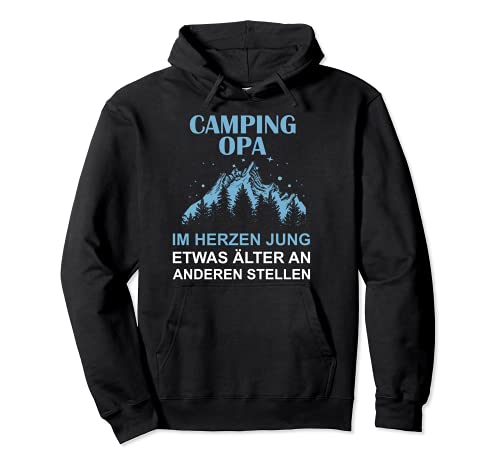Lustiger Spruch Herren Camping Opa Pullover Hoodie Lustiger Spruch Herren Camping Opa Pullover Hoodie von Opa Camping Geschenke