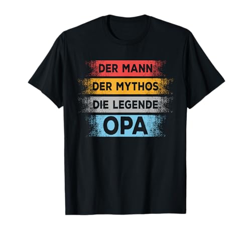 Der mann der Mythos die legende - Lustig Spruch Opa T-Shirt von Opa Großvater Geschenke Deko & Accessoires