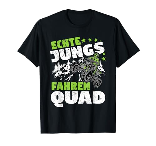 Echte Jungs fahren Quad | Quad T-Shirt von Opa Quad Geschenk für Quad Zubehör