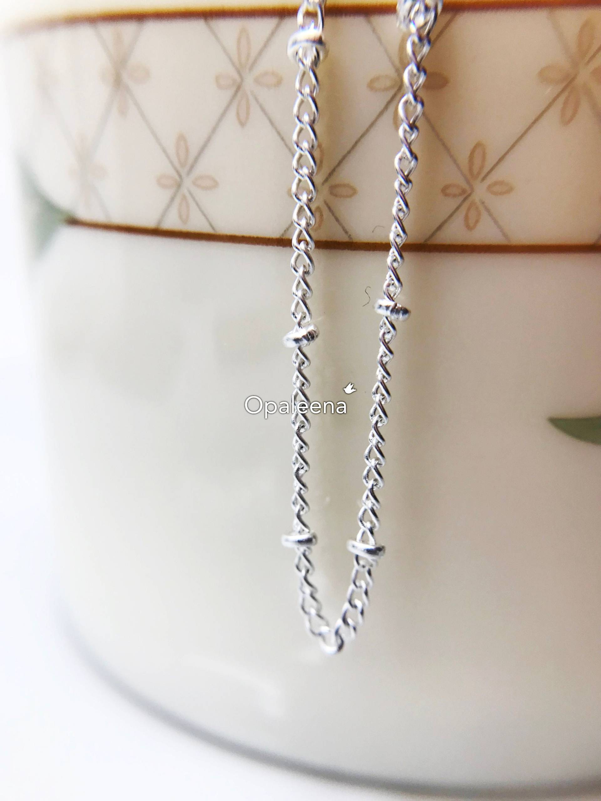 Elegantes Silber Perlenarmband Minimal Armband Alltäglicher Schmuck Zierliches Brautjungfer Dünnes Silber Schlichtes Zartes von Opaleena