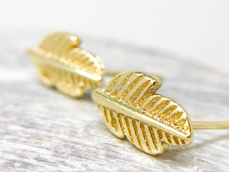 Kleine Gold Blatt Ohrringe Gold Filled Brautjungfer Geschenk Minimal Silber Winzige Ohrstecker Goldohrringe Valentinstag Kleine Gold Blatt Ohrringe Gold Filled Brautjungfer Geschenk Minimal Silber Winzige Ohrstecker Goldohrringe Valentinstag von Opaleena