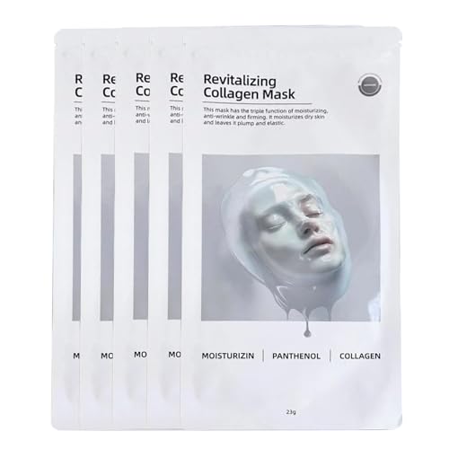Opdestn Hydrating Facial Cover - 5 Stück Feuchtigkeitsspendende Natürliche Straffende Gesichtsmaske - Hautpflege Für Männer Damen Winter Hochzeit Reise Party Mutter Freundin Erwachsene Sommer von Opdestn