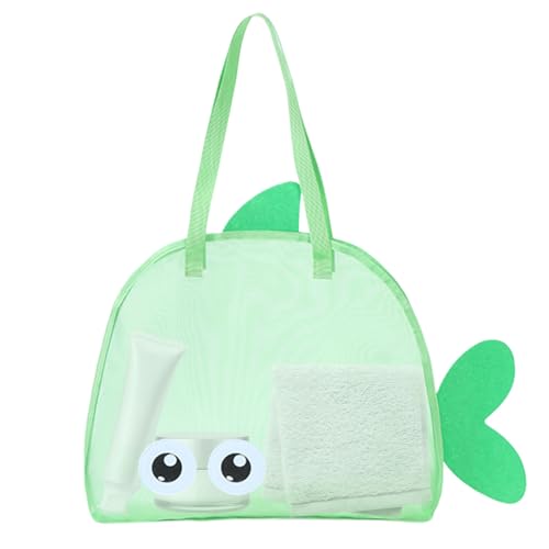 Opdestn Strandtasche, Große Mesh Schwimmbadtasche, Damen Leichte Multifunktionale Tragetasche Für Urlaub Familie Sommer Freizeit Schule Reise von Opdestn