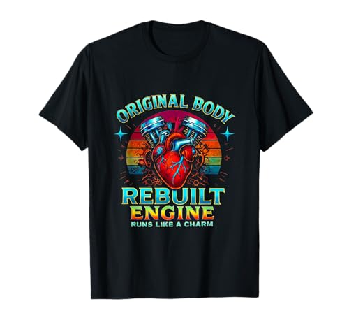 Rebuilt Engine Open Heart Chirurgie Recovery Survivor Men T-Shirt Rebuilt Engine Open Heart Chirurgie Recovery Survivor Men T-Shirt von Open Heart Surgery Get Well Bypass Apparel Co.