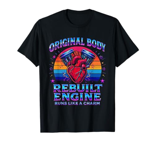Rebuilt Engine Open Heart Chirurgie Recovery Survivor Men T-Shirt Rebuilt Engine Open Heart Chirurgie Recovery Survivor Men T-Shirt von Open Heart Surgery Get Well Bypass Apparel Co.