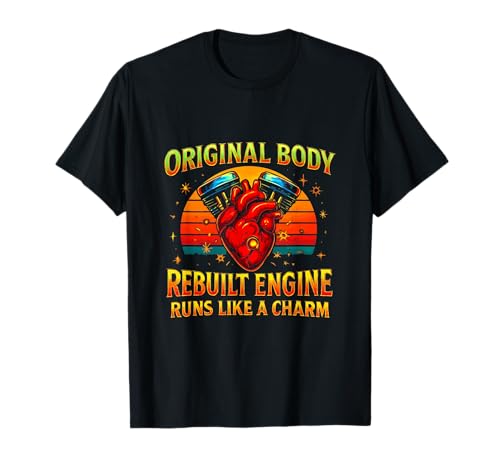 Rebuilt Engine Open Heart Chirurgie Recovery Survivor Men T-Shirt Rebuilt Engine Open Heart Chirurgie Recovery Survivor Men T-Shirt von Open Heart Surgery Get Well Bypass Apparel Co.