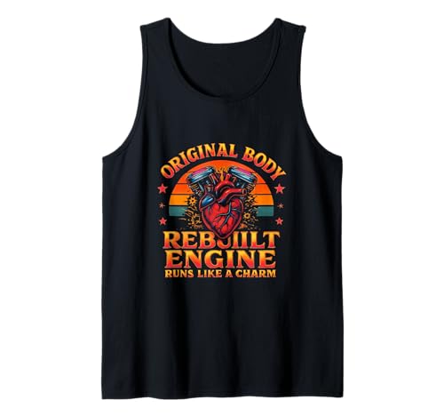 Rebuilt Engine Open Heart Chirurgie Recovery Survivor Men Tank Top Rebuilt Engine Open Heart Chirurgie Recovery Survivor Men Tank Top von Open Heart Surgery Get Well Bypass Apparel Co.