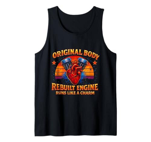 Rebuilt Engine Open Heart Chirurgie Recovery Survivor Men Tank Top Rebuilt Engine Open Heart Chirurgie Recovery Survivor Men Tank Top von Open Heart Surgery Get Well Bypass Apparel Co.