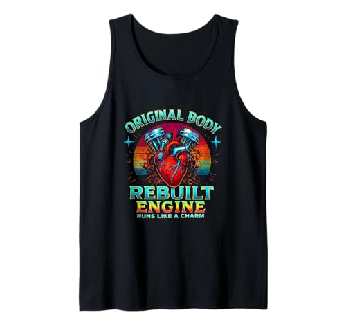 Rebuilt Engine Open Heart Chirurgie Recovery Survivor Men Tank Top Rebuilt Engine Open Heart Chirurgie Recovery Survivor Men Tank Top von Open Heart Surgery Get Well Bypass Apparel Co.