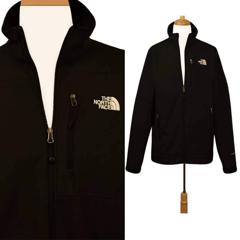 North Face-Jacke Für Damen - Schwarzer Face-Mantel Damen-Wintermantel Outdoor-Skijacke Sportlicher Mantel, Größe M von OpenMarketVintage