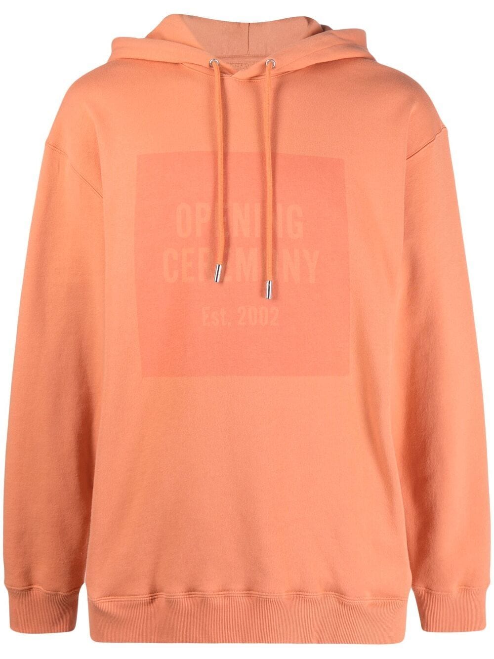 Opening Ceremony Hoodie mit Logo-Print - Orange von Opening Ceremony