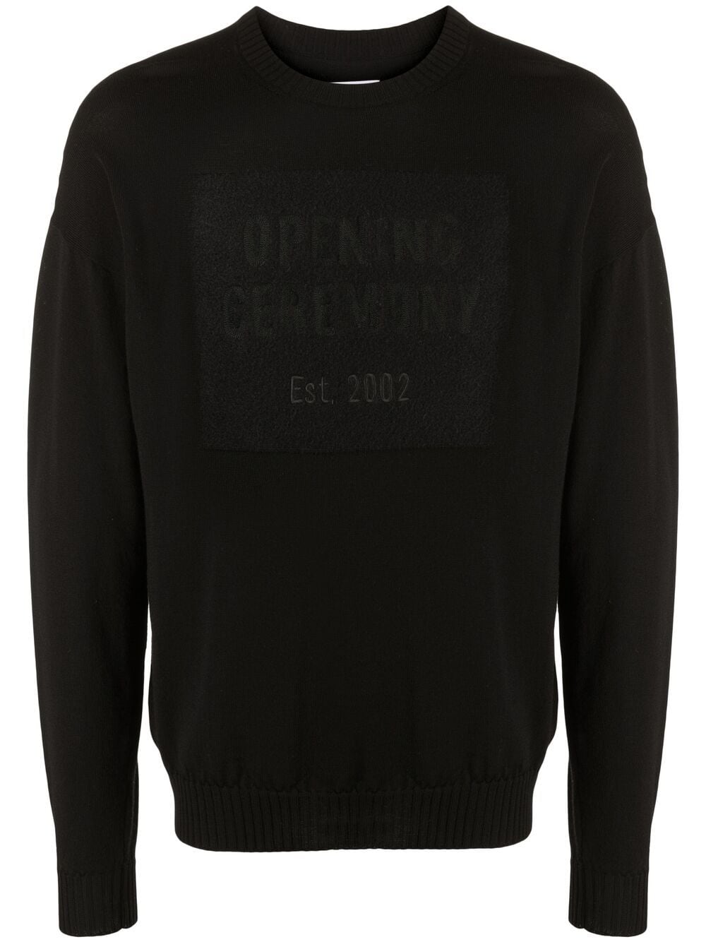 Opening Ceremony Pullover mit Logo - Schwarz von Opening Ceremony