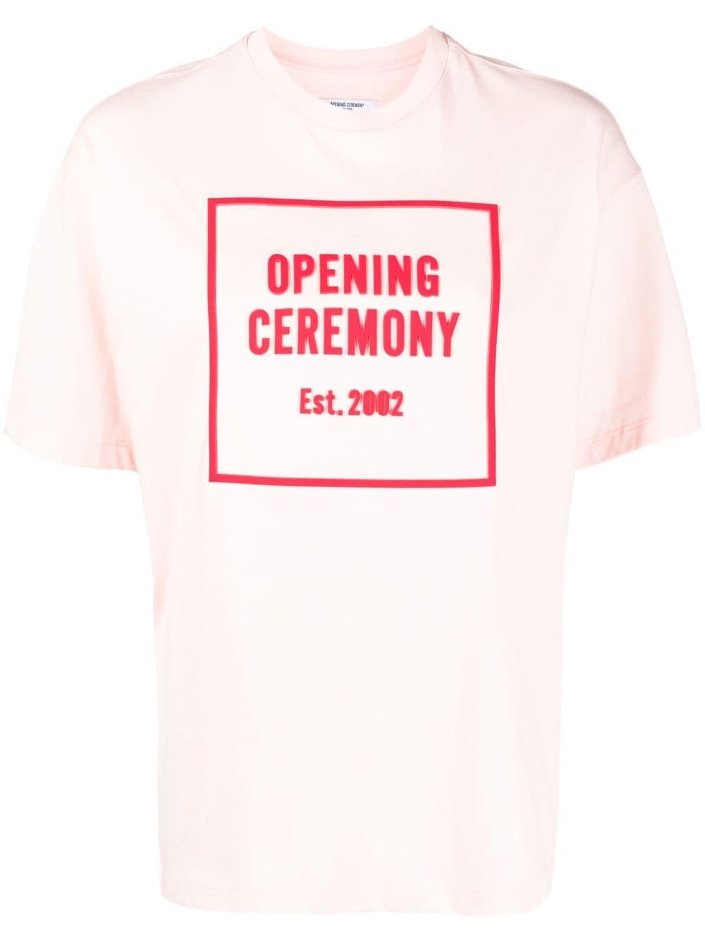 Opening Ceremony T-Shirt mit Logo-Print - Rosa von Opening Ceremony