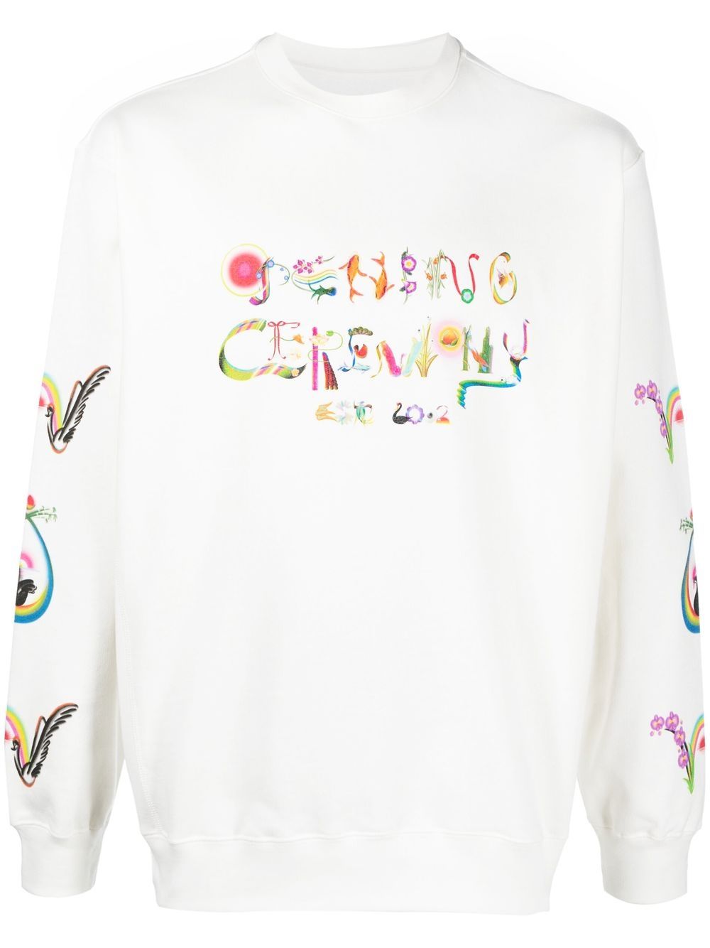 Opening Ceremony Sweatshirt mit Logo-Print - Weiß von Opening Ceremony